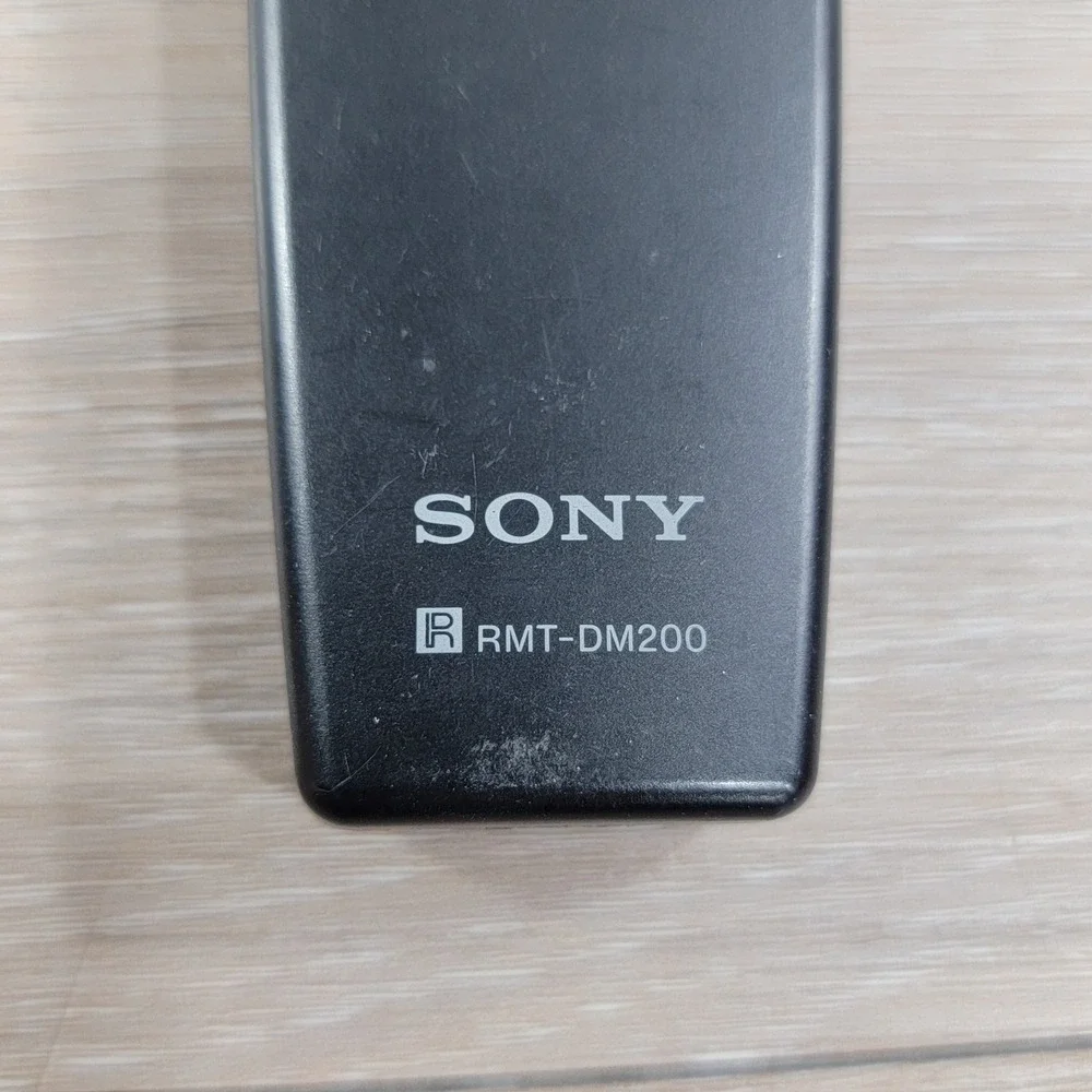 Sony RMT-DM200 Remote Control Genuine OEM Black Audio Media Player Controller